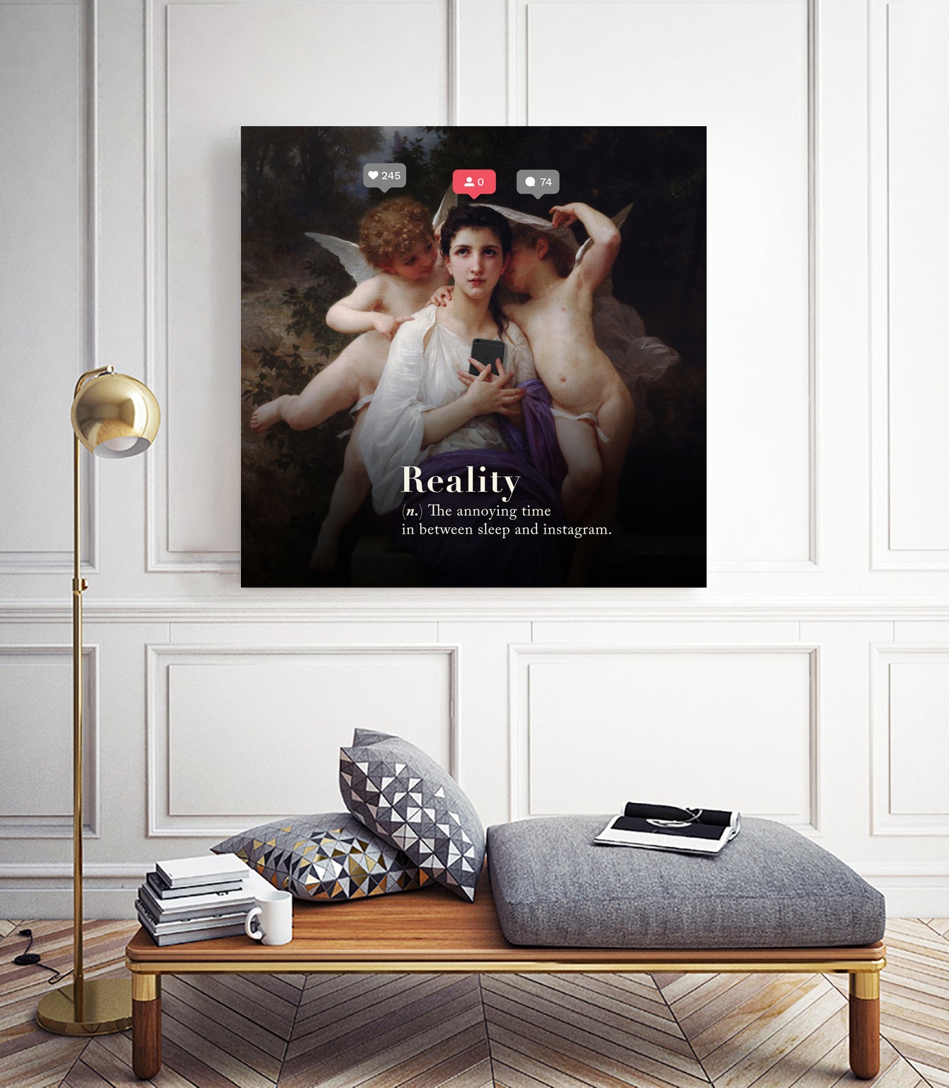 Reality by Mehmet Geren on GIANT ART - yellow photo manipulation