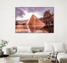 The Louvre by Steven Sandner on GIANT ART - white digital painting