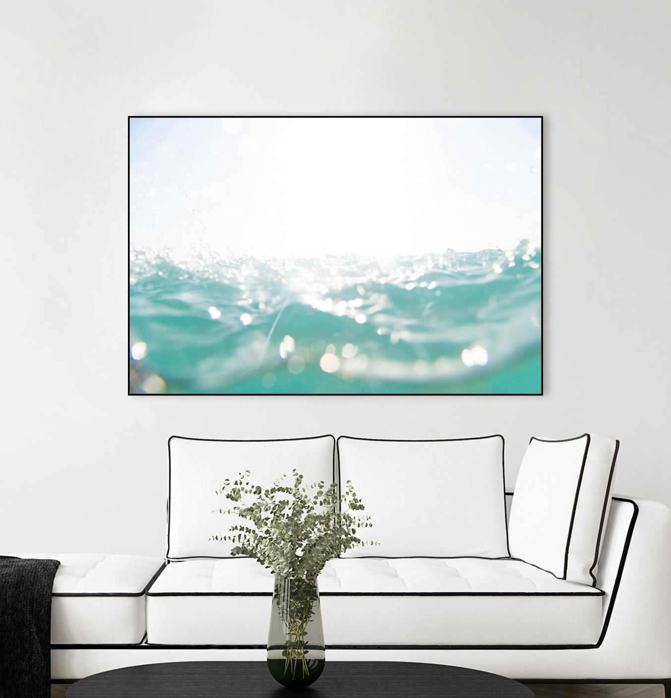 Dreaming in the Caribbean Sea 1 by AnitasBellasArt on GIANT ART - blue coastal
