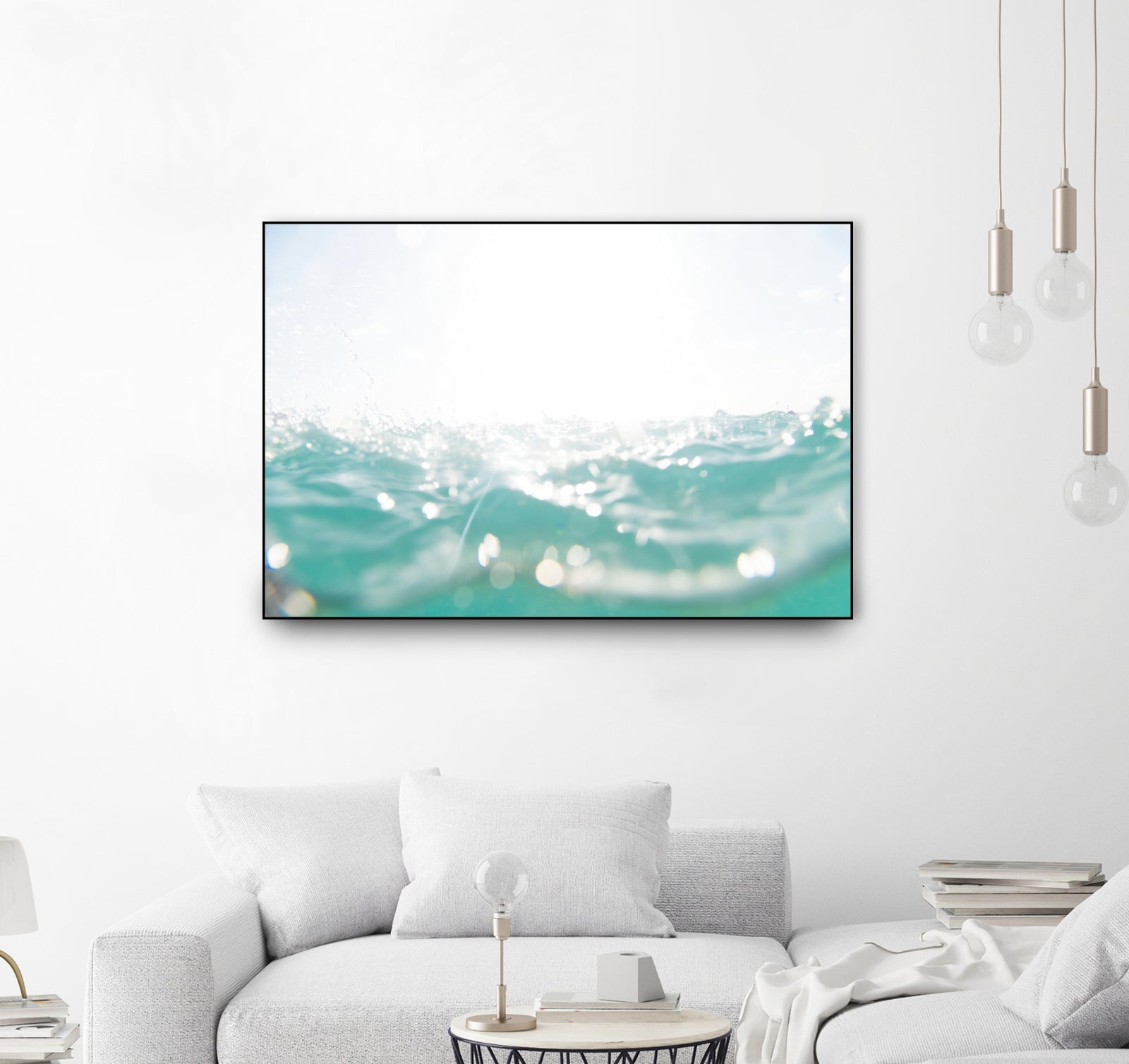Dreaming in the Caribbean Sea 1 by AnitasBellasArt on GIANT ART - blue coastal
