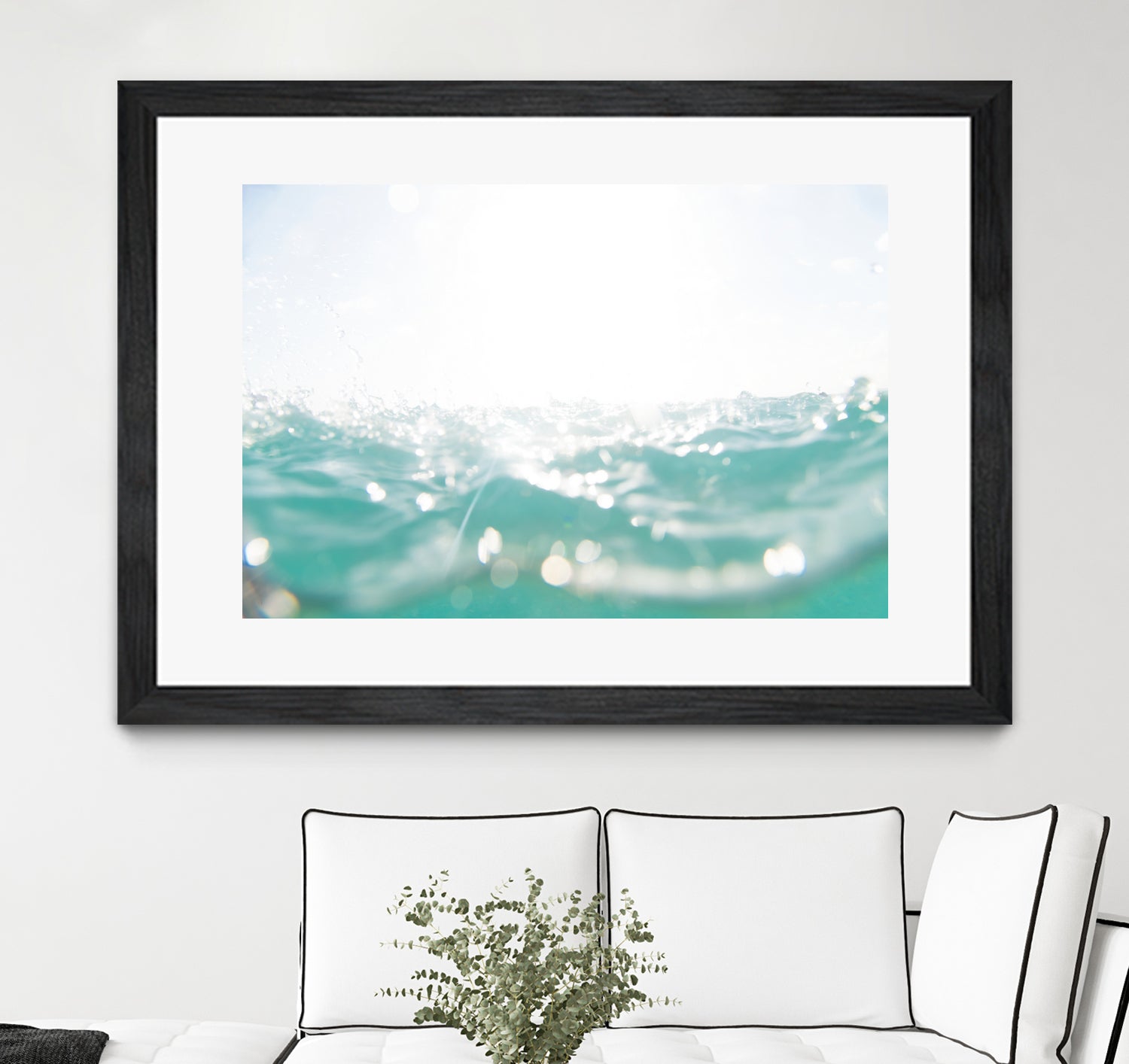Dreaming in the Caribbean Sea 1 by AnitasBellasArt on GIANT ART - blue coastal