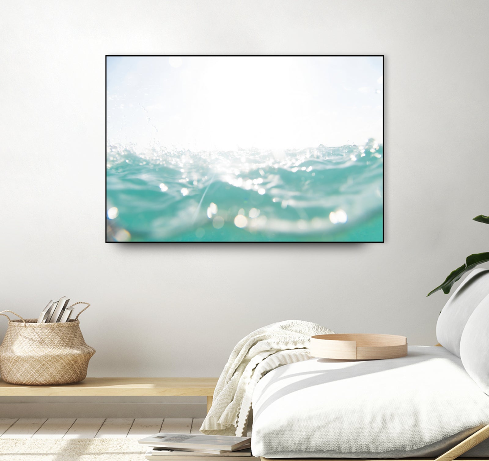 Dreaming in the Caribbean Sea 1 by AnitasBellasArt on GIANT ART - blue coastal