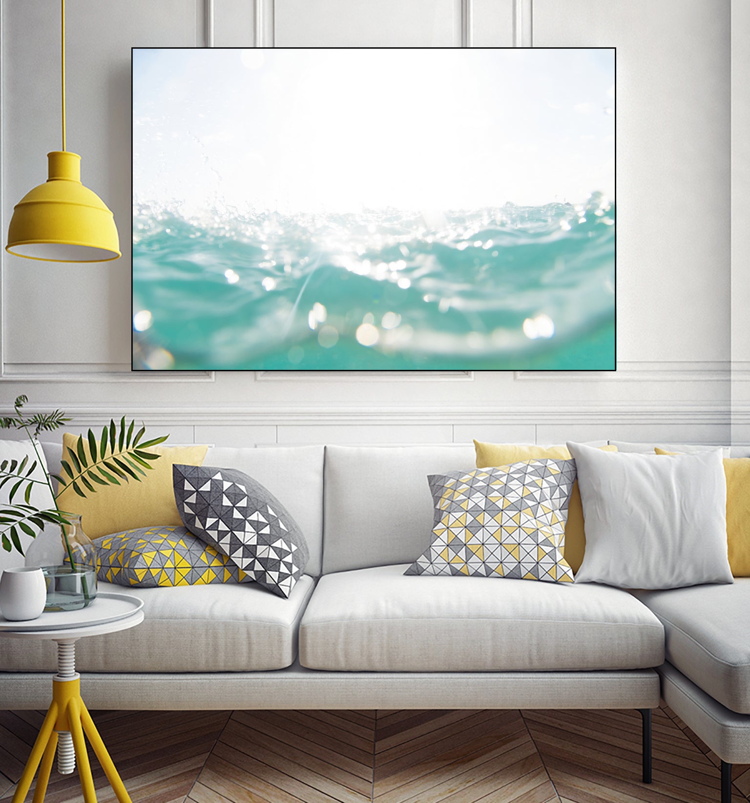 Dreaming in the Caribbean Sea 1 by AnitasBellasArt on GIANT ART - blue coastal