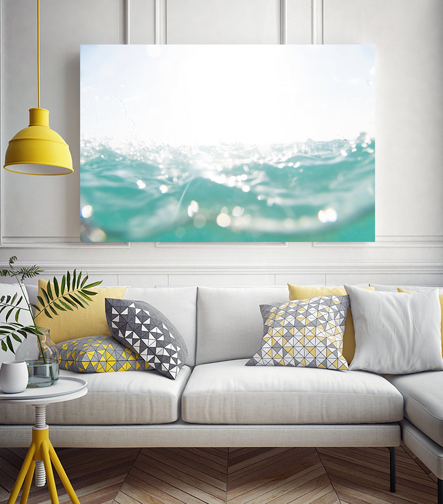 Dreaming in the Caribbean Sea 1 by AnitasBellasArt on GIANT ART - blue coastal