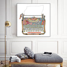 I DON'T KNOW WHAT TO WRITE YOU by Bianca Green on GIANT ART - blue digital drawing