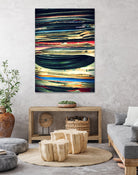 Put Your Records On by Bianca Green on GIANT ART - yellow photo illustration