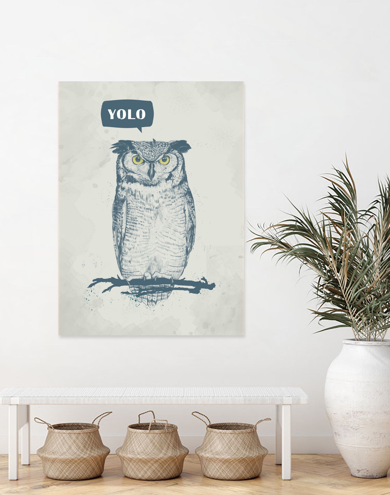 YOLO by Solti Balázs on GIANT ART - gray digital drawing
