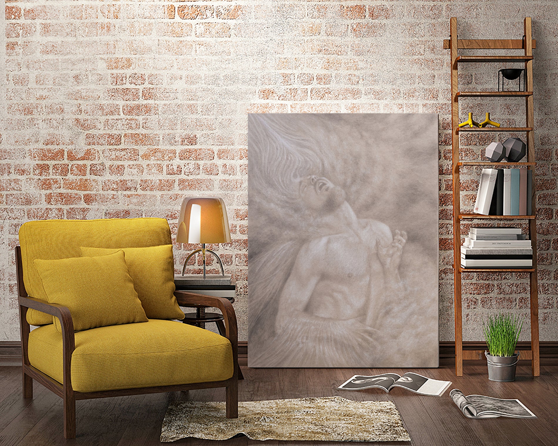 Azoth by Kevin Campeau on GIANT ART - gray mixed media