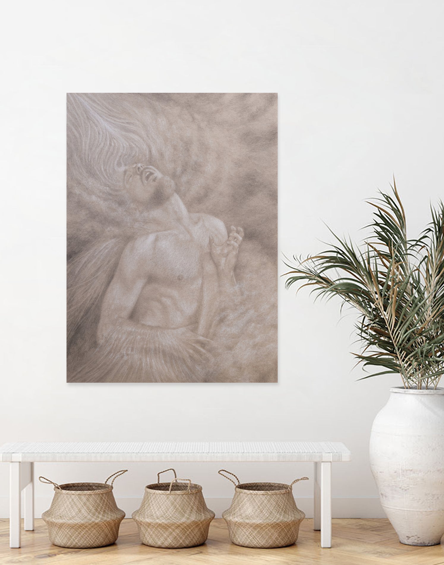 Azoth by Kevin Campeau on GIANT ART - gray mixed media