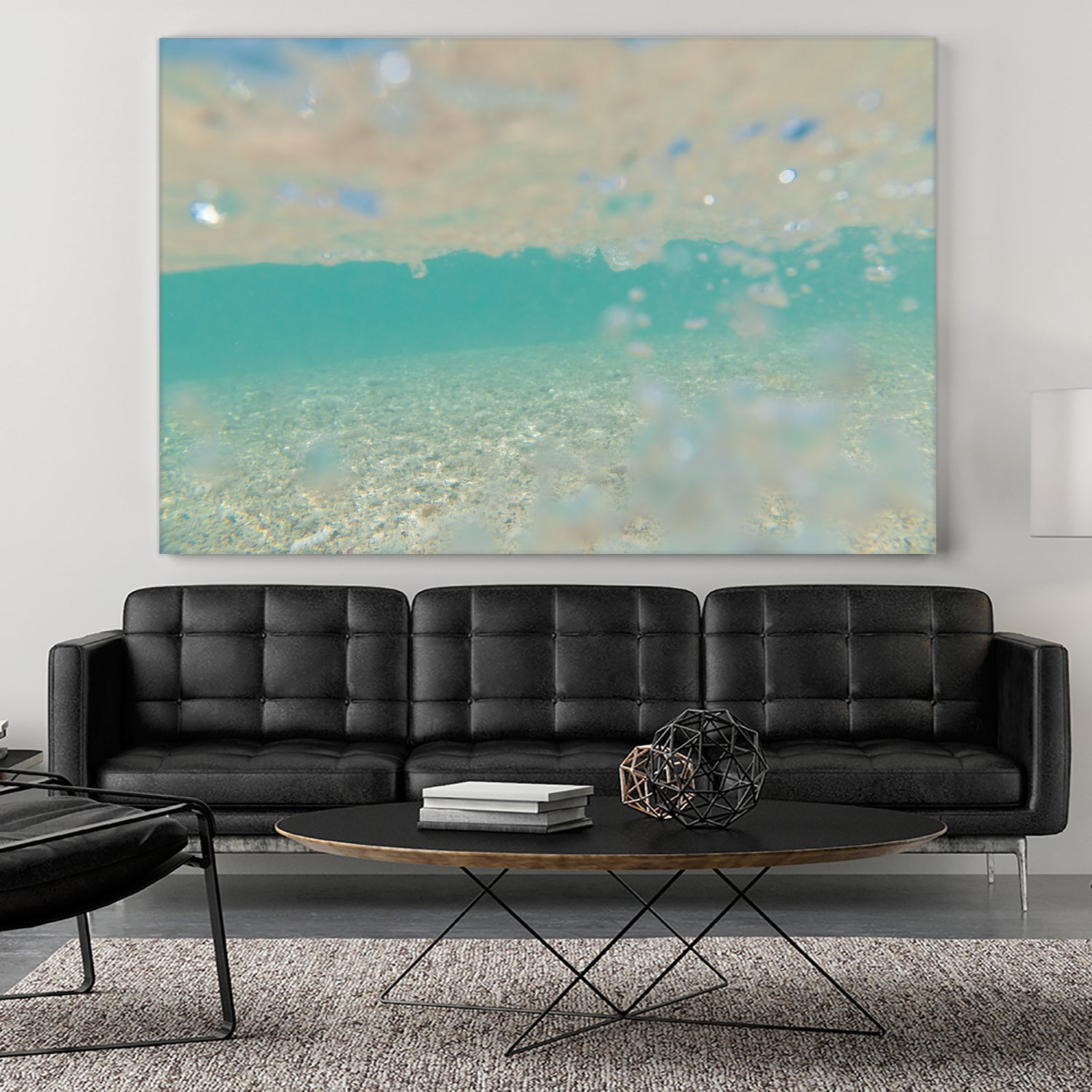 Ocean Mermaid Sea Sparkles Dream 1 by AnitasBellasArt on GIANT ART - blue coastal