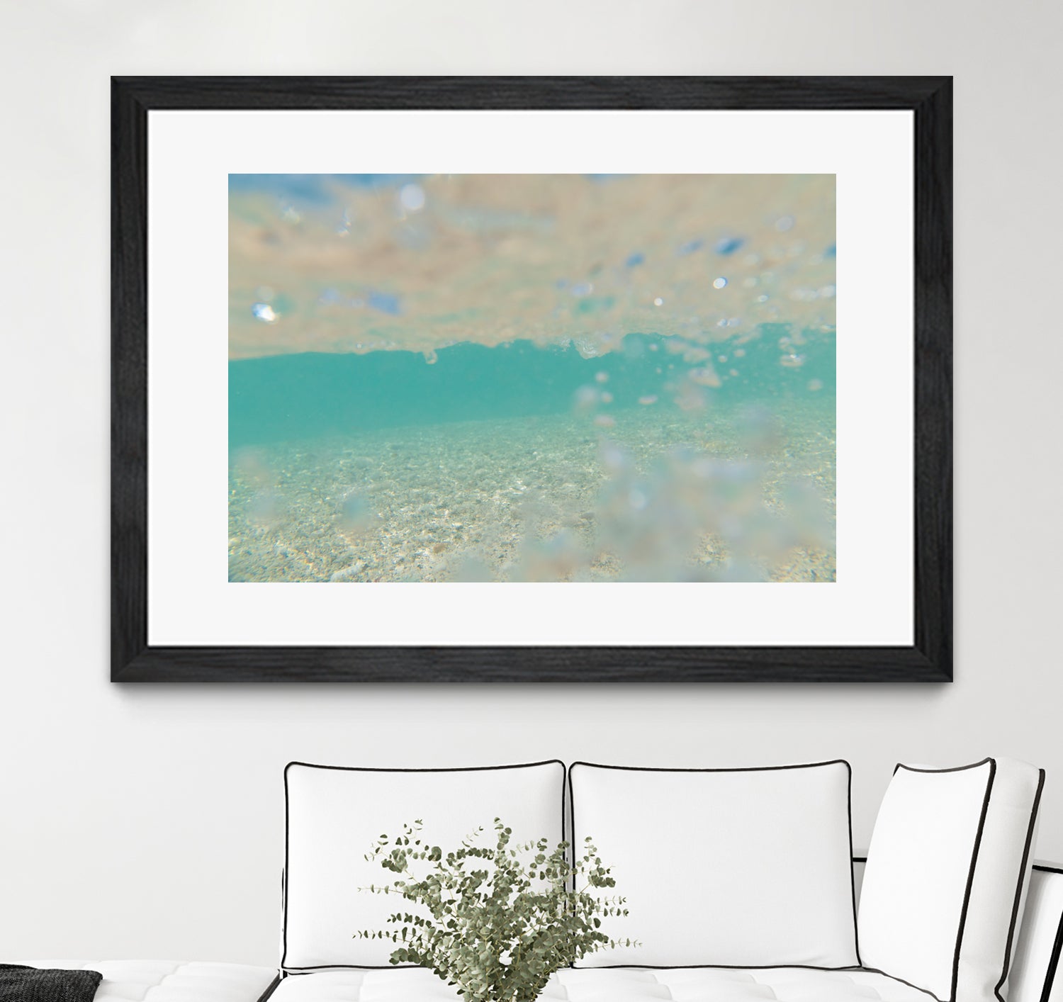 Ocean Mermaid Sea Sparkles Dream 1 by AnitasBellasArt on GIANT ART - blue coastal