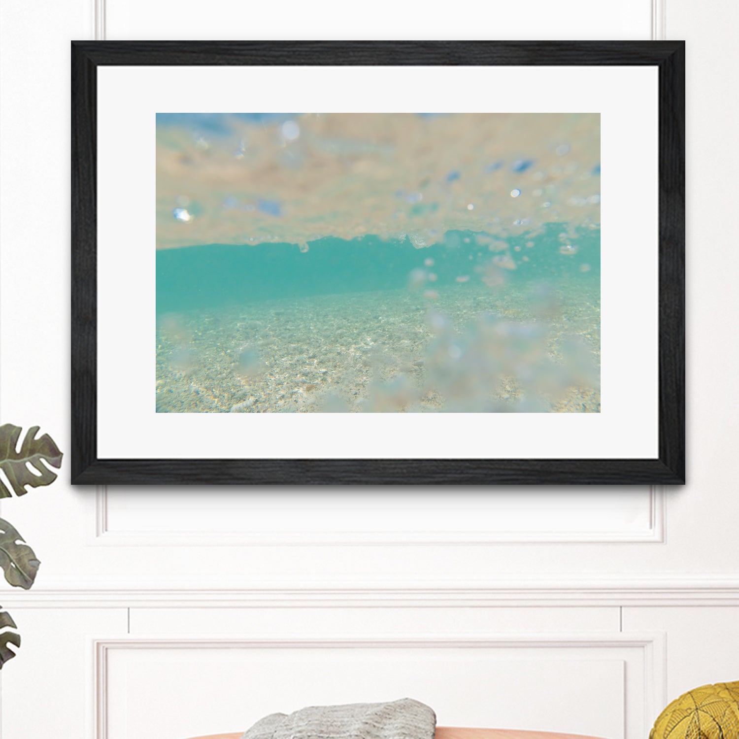 Ocean Mermaid Sea Sparkles Dream 1 by AnitasBellasArt on GIANT ART - blue coastal