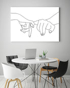 Pinky Swear by Faruk Soyarat on GIANT ART - white digital drawing