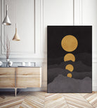 Rise of the Golden Moon by Budi Satria Kompoi on GIANT ART - mixed media
