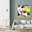 Crazy Little Thing Called Love by Bily Mariano da Luz on GIANT ART - yellow digital drawing