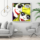 Crazy Little Thing Called Love by Bily Mariano da Luz on GIANT ART - yellow digital drawing
