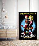 The Sid & Nancy Nintendo Lost Levels by Bily Mariano da Luz on GIANT ART - blue character design