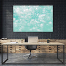 Underwater Caribbean Bubbles Dream 1 by AnitasBellasArt on GIANT ART - blue coastal