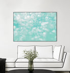 Underwater Caribbean Bubbles Dream 1 by AnitasBellasArt on GIANT ART - blue coastal