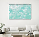 Underwater Caribbean Bubbles Dream 1 by AnitasBellasArt on GIANT ART - blue coastal