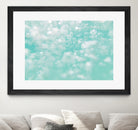 Underwater Caribbean Bubbles Dream 1 by AnitasBellasArt on GIANT ART - blue coastal