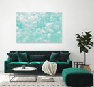 Underwater Caribbean Bubbles Dream 1 by AnitasBellasArt on GIANT ART - blue coastal