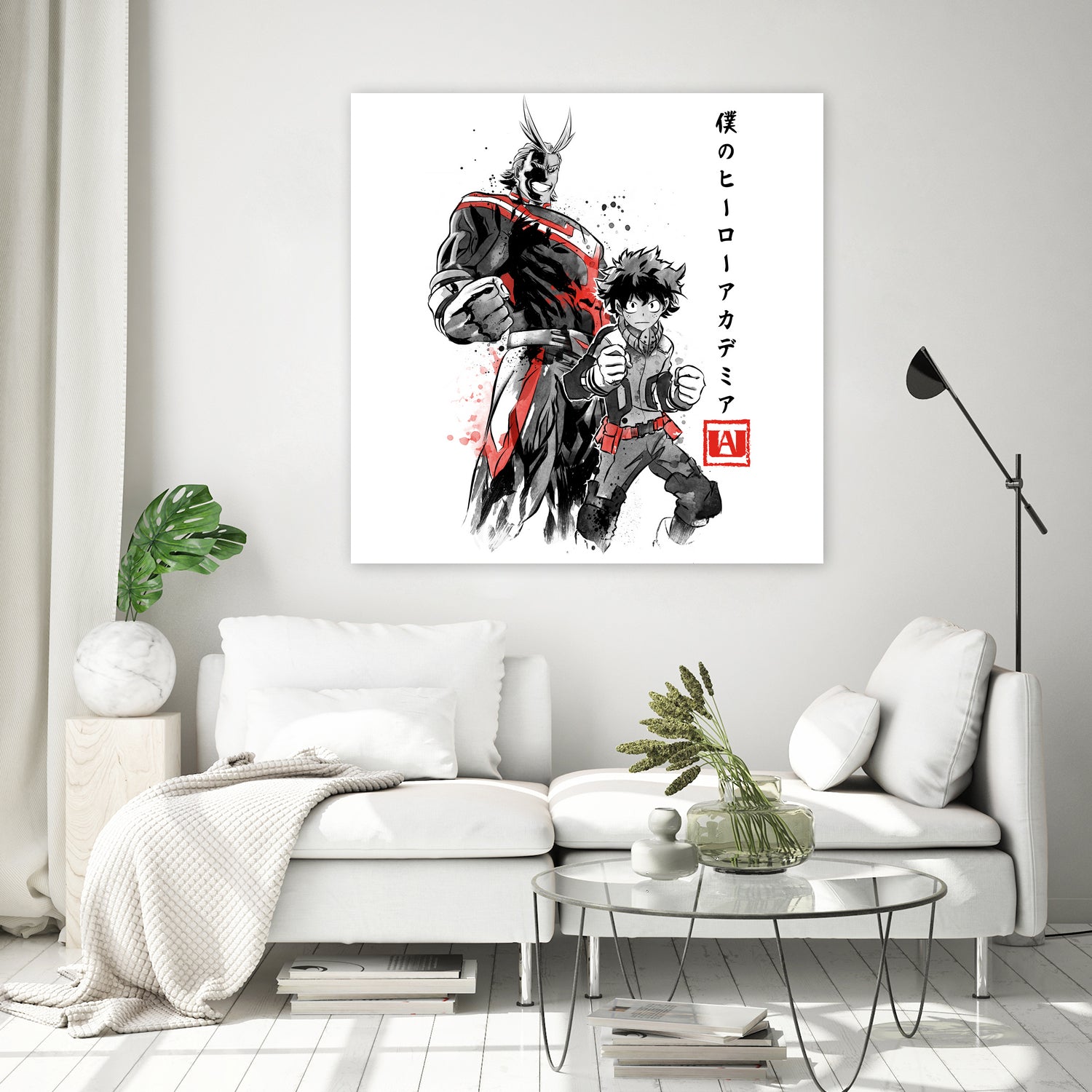 Hero Academy sumi-e by Antonio Camarena on GIANT ART - white digital painting