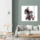 Hero Academy sumi-e by Antonio Camarena on GIANT ART - white digital painting