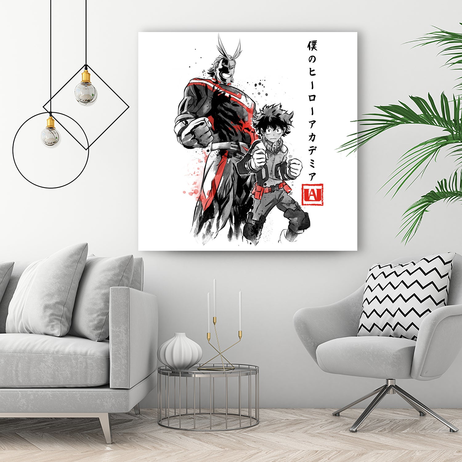 Hero Academy sumi-e by Antonio Camarena on GIANT ART - white digital painting