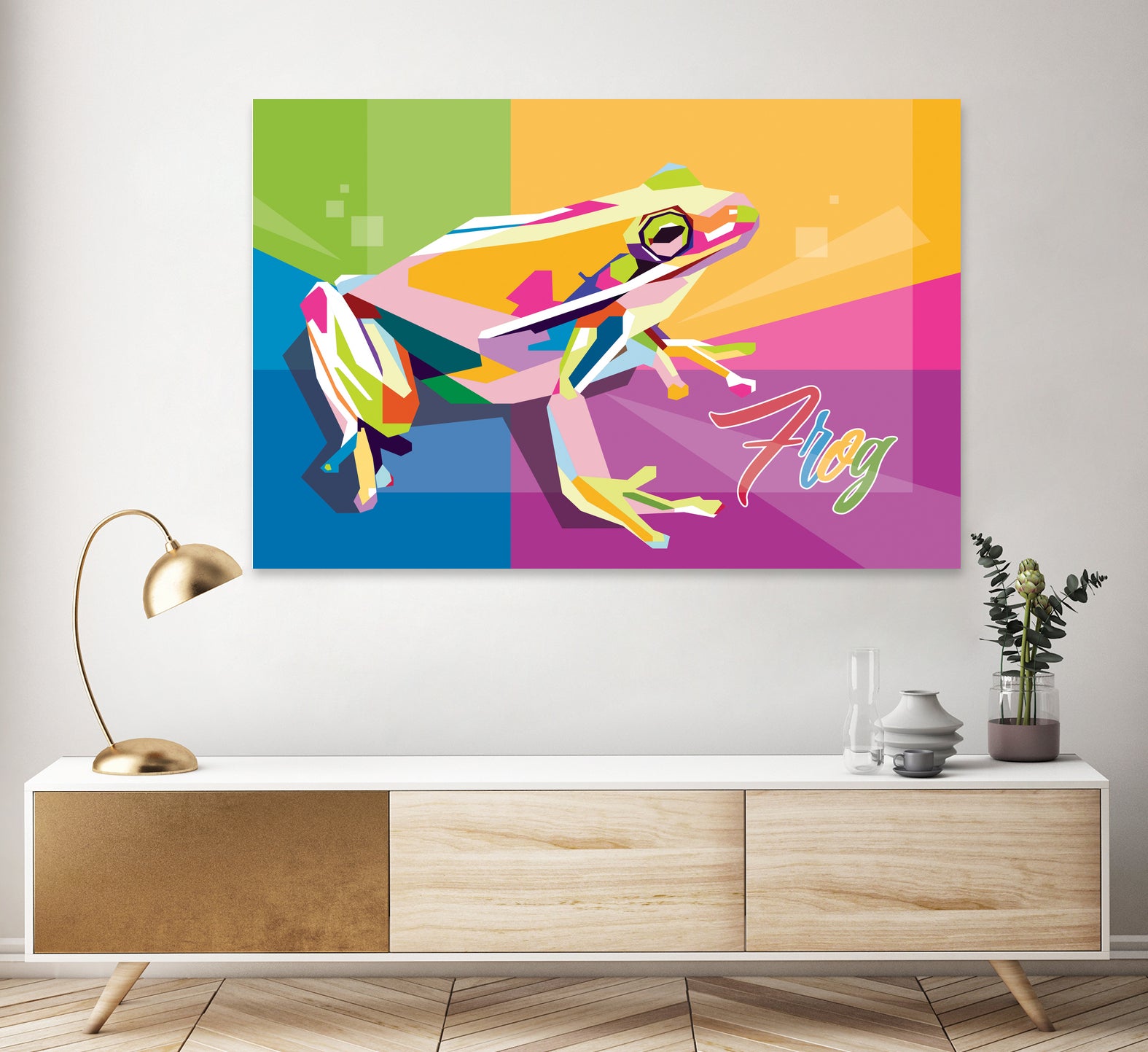 FROG - Color Full by Ahmad Taufiq on GIANT ART - white digital drawing