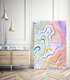 Marble XXXII by Tenyo Marchev on GIANT ART - pink processing/programming