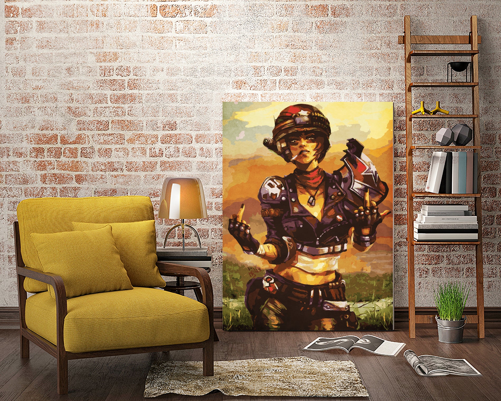 borderlands moze by Durro Art on GIANT ART - brown character design