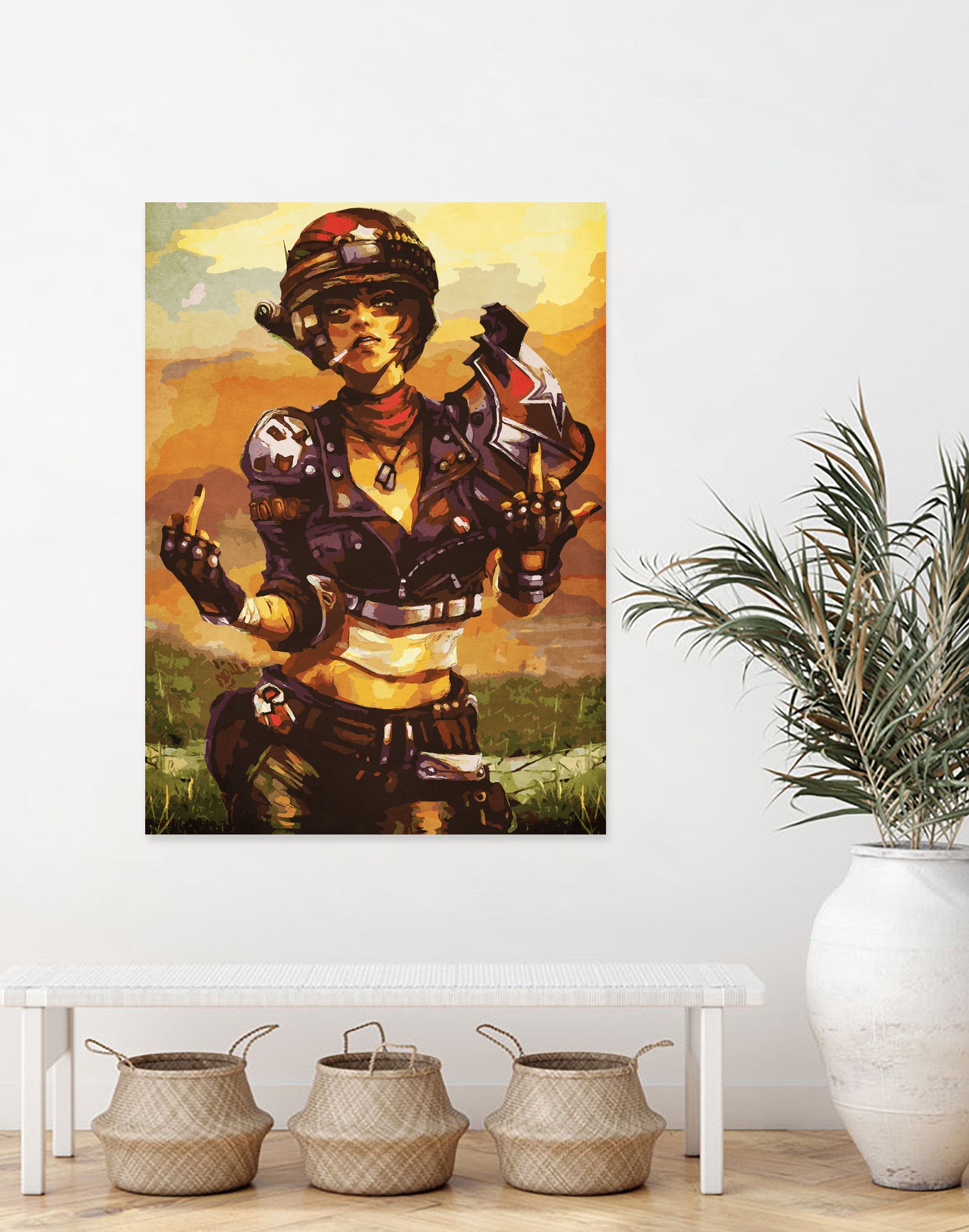 borderlands moze by Durro Art on GIANT ART - brown character design