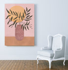 olive branch by Laura Graves on GIANT ART - pink digital painting