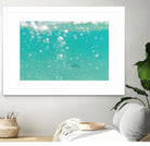 Underwater Caribbean Bubbles Dream 2 by ©AnitasBellasArt on GIANT ART - blue coastal sea,ocean,turquoise,water