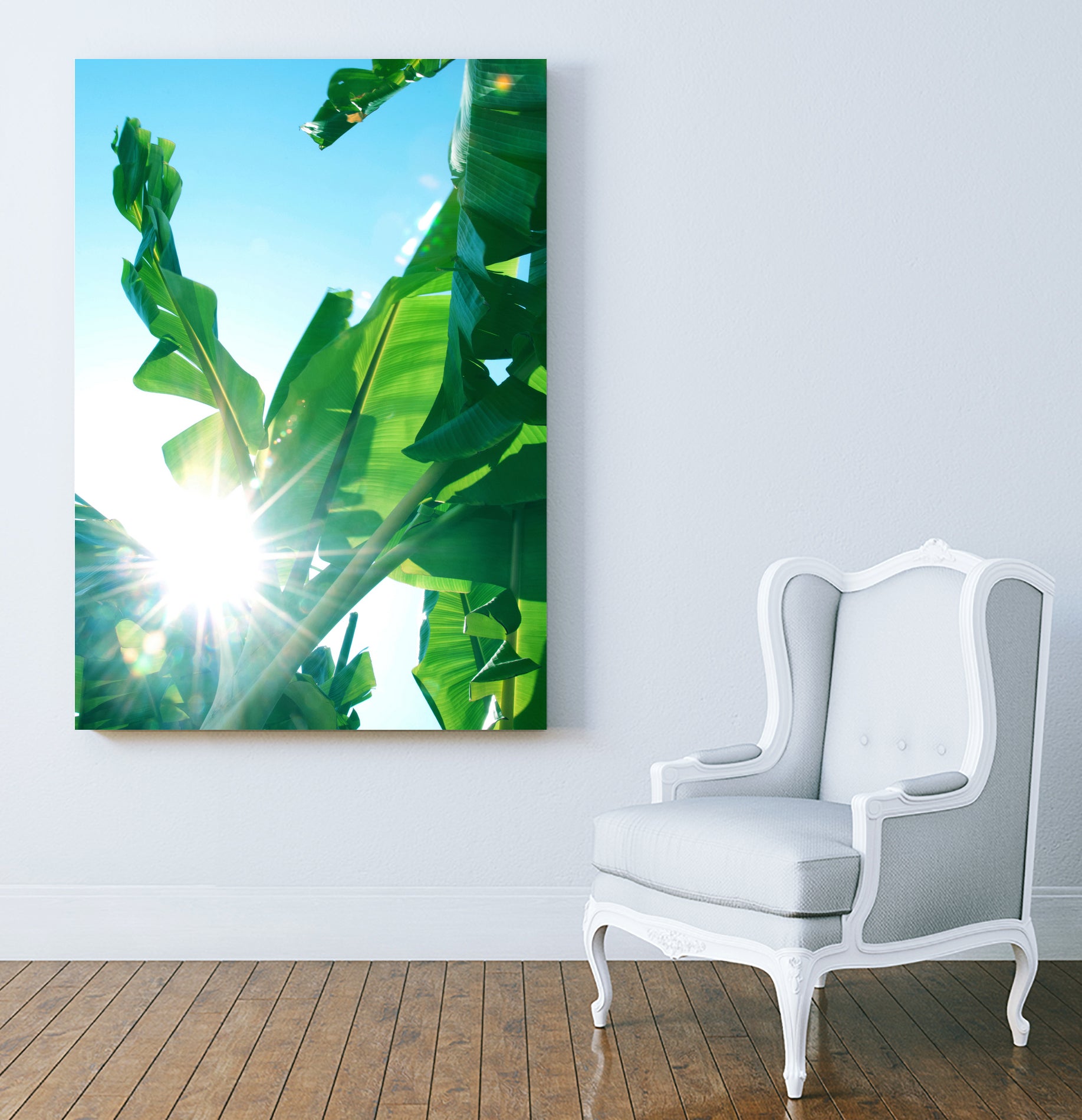 Banana Leaves Delight #1 #tropical #decor #art by Anita & Bella Jantz on GIANT ART - green photo illustration
