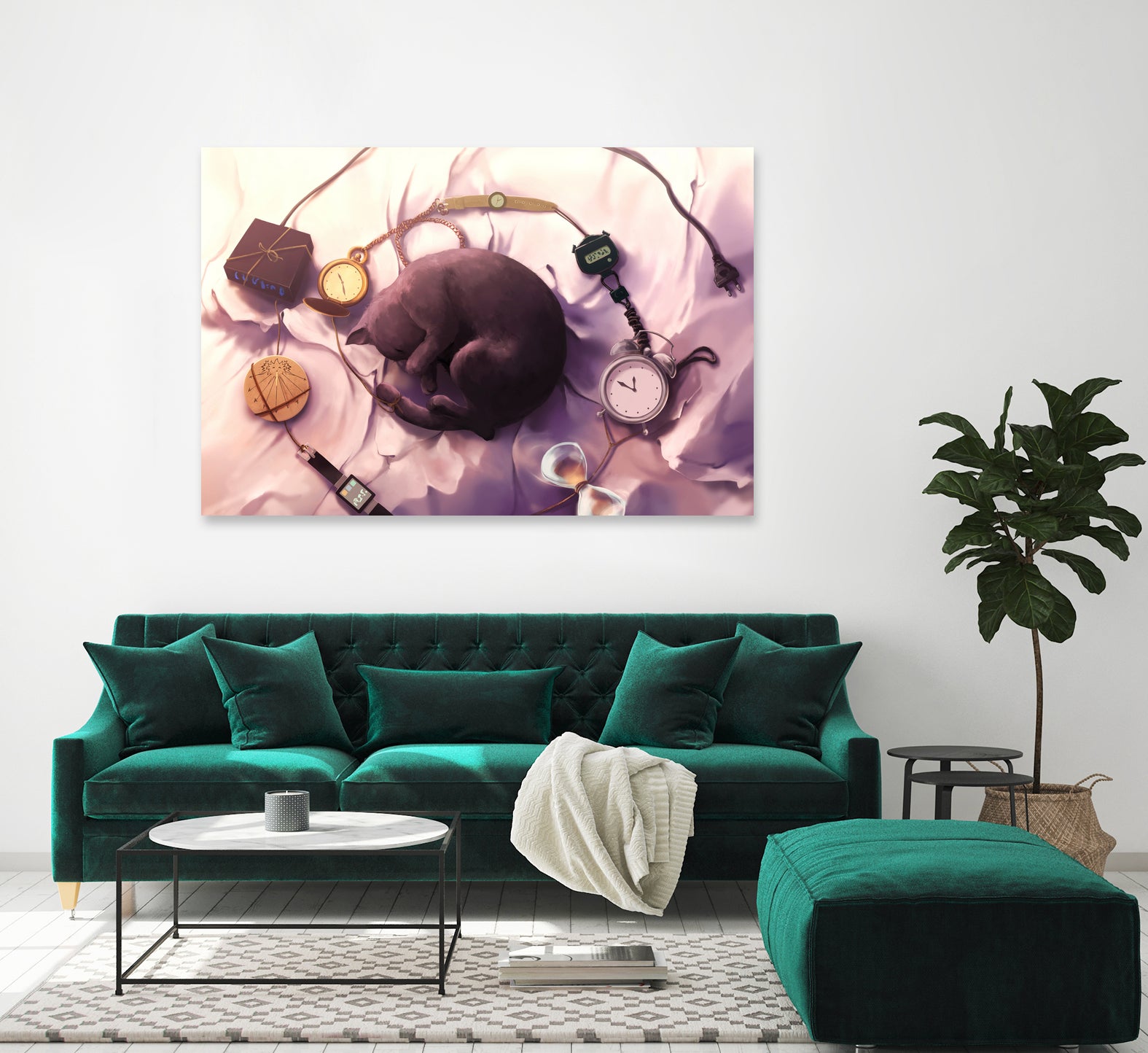 Nine Lives by Cyril Rolando on GIANT ART - digital painting