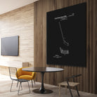 Hockey Stick Patent - Black by Finlay McNevin on GIANT ART - black typography