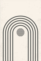 Here comes the rainbow by Studio North on GIANT ART - black digital drawing