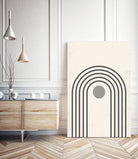 Here comes the rainbow by Studio North on GIANT ART - black digital drawing