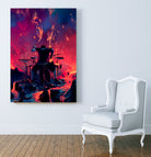 Rage by Cyril Rolando on GIANT ART - red digital painting