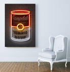 Soup Can by Octavian Mihai Mielu on GIANT ART - red photo manipulation