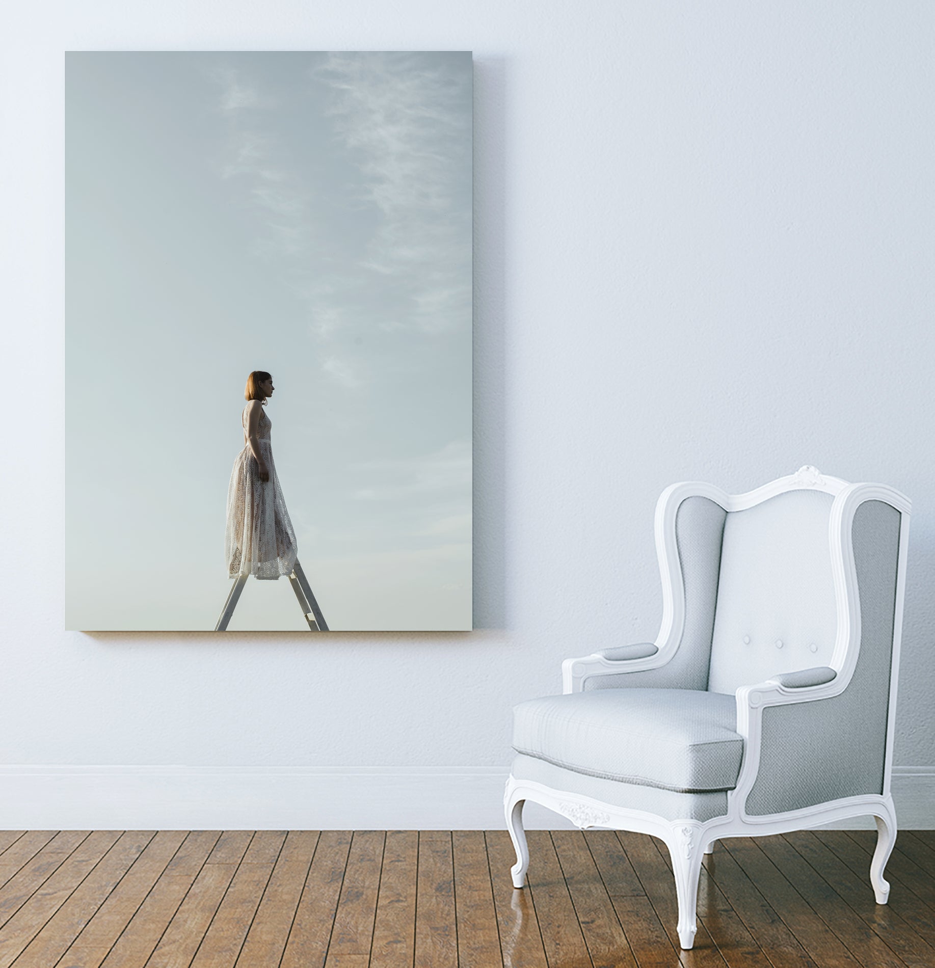 In the clouds by Jovana Rikalo on GIANT ART - pink photo manipulation