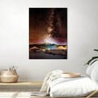 Amazing Shot of the Milky Way Galaxy by RJ Byrd on GIANT ART - fuchsia photo illustration