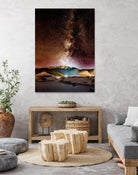 Amazing Shot of the Milky Way Galaxy by RJ Byrd on GIANT ART - fuchsia photo illustration