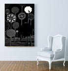 Black Forest by susana costa on GIANT ART - black mixed media