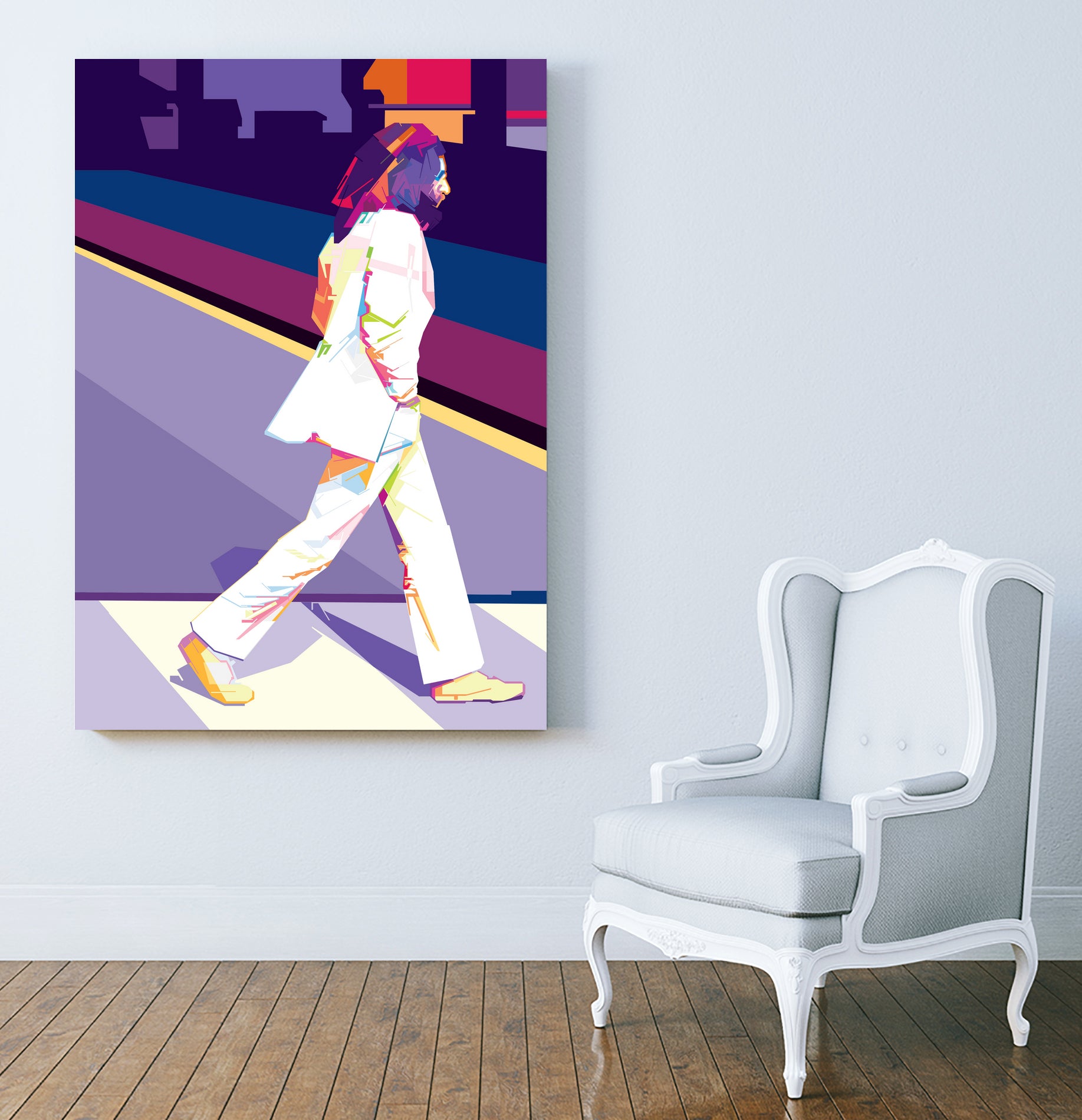 John Lennon by johan musa on GIANT ART - red photo illustration