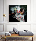 Game Over by João Bello on GIANT ART - black mixed media