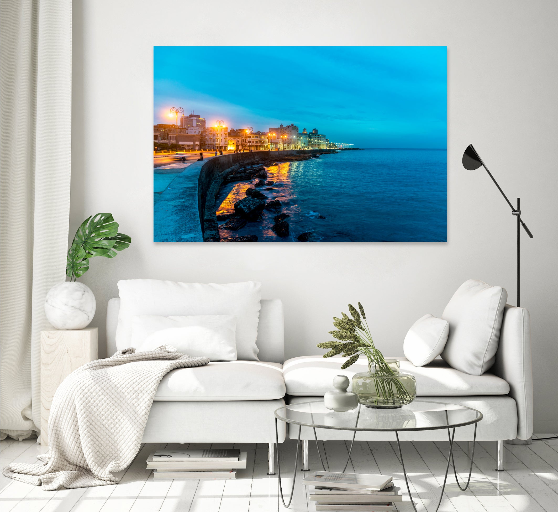 La Vida Nocturna by Alex Tonetti on GIANT ART - blue photo illustration