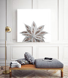 Gray Agave with Rose Gold Glitter #3 #shiny #tropical #decor by Anita & Bella Jantz on GIANT ART - gray photo illustration